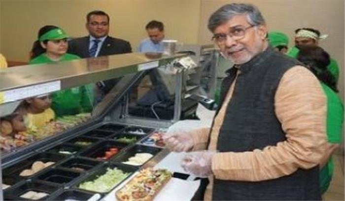 पौष्टिक भोजन से बच्चों का स्वाभिमान बढ़ता है : सत्यार्थी