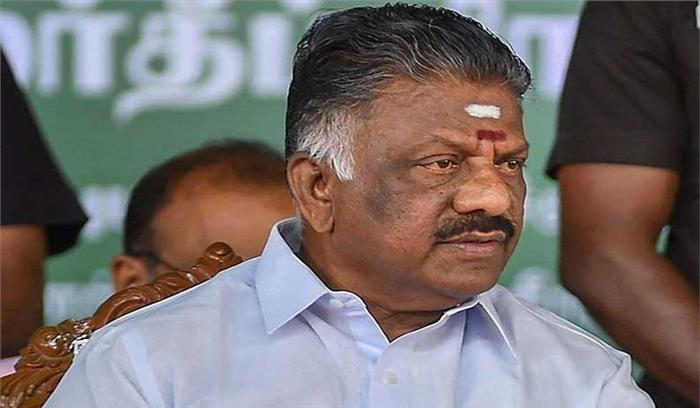 कक्षा 11 के लिए प्रवेश परीक्षा को रद्द करे सरकार: पन्नीरसेल्वम