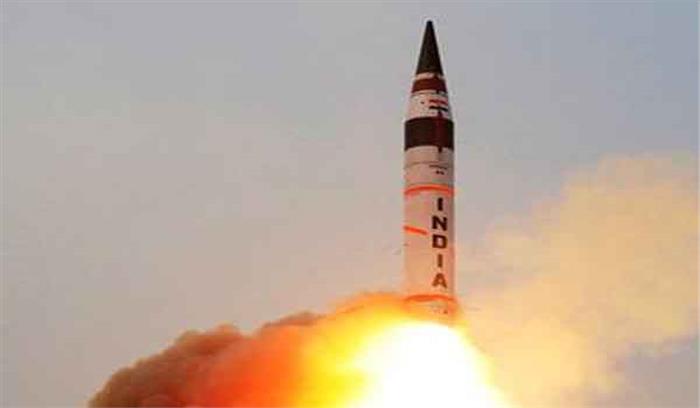 अब्दुल कलाम द्वीप से हुआ बैलिस्टिक मिसाइल अग्नि-5 का सफलतापूर्वक परीक्षण