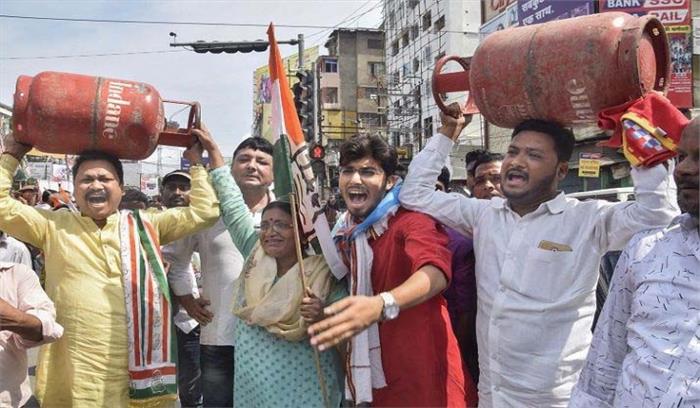 कांग्रेस द्वारा आहूत भारत बंद का झारखंड में मिला-जुला असर