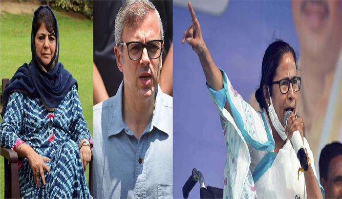 उमर अब्दुल्ला और महबूबा मुफ्ती ने ममता बनर्जी को दी बधाई