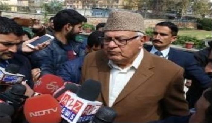 जब तक हम संगठित हैं भारत को कोई बांट नहीं सकता : फारूक