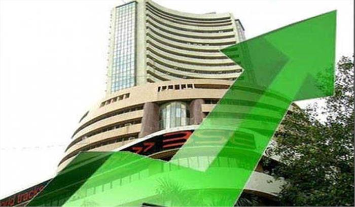 मजबूत वैश्विक संकेतों से सेंसेक्स 637 अंक उछला