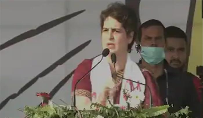 पीएम नहीं जानते असम की समस्याएं : प्रियंका