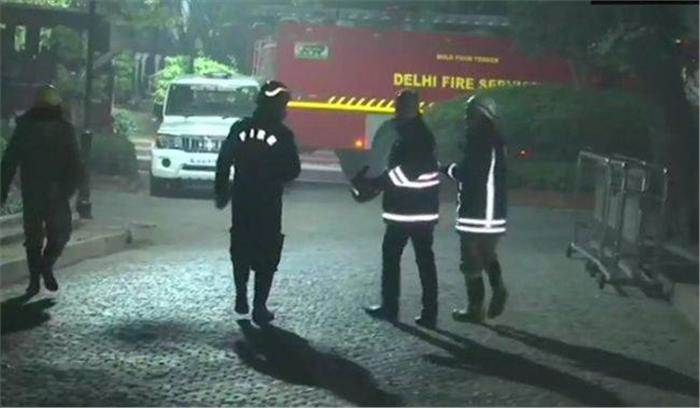 पीएम आवास कांप्लेक्स में शॉर्ट सर्किट से लगी आग 