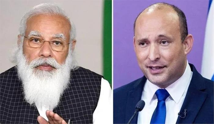 प्रधानमंत्री नरेंद्र मोदी ने इजरायल के नए प्रधानमंत्री नफ्ताली बेनेट को दी बधाई