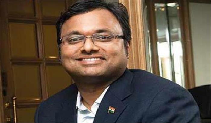 कार्ति चिदंबरम दूसरी बार सीबीआई के समक्ष पेश हुए