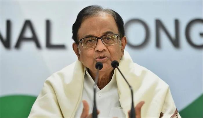 पश्चिम बंगाल घोषणापत्र में बीजेपी ने अपना असली चेहरा उजागर कर दिया: चिदंबरम