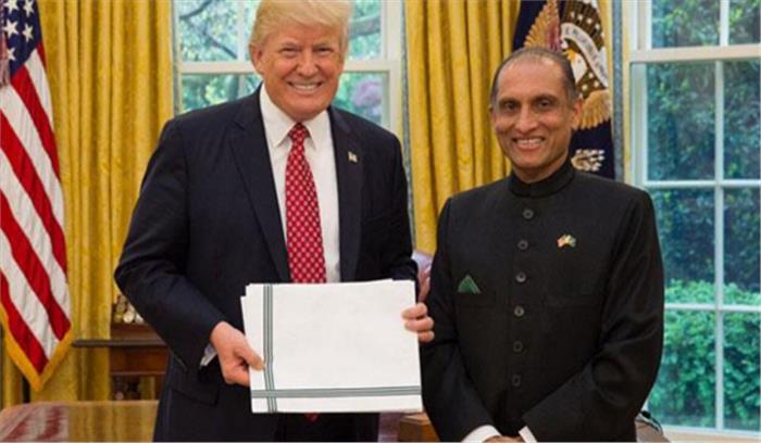 पाकिस्तान के राजदूत एजाज चौधरी ने की ट्रंप से मुलाकात