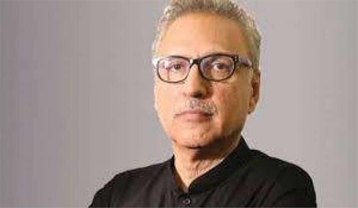 पाकिस्तान शांति पसंद देश,भारत चरमपंथ को बढ़ावा दे रहा: आरिफ अल्वी