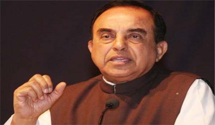 पाकिस्तान हवाई क्षेत्र बंद करे तो हमें समुद्री रास्ता बंद करना चाहिए : स्वामी