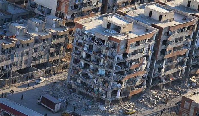 ईरान में भूकंप पीड़ितों के लिए पाकिस्तान ने भेजी राहत सामग्री