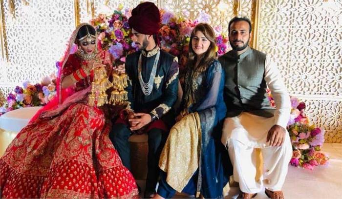 हसन अली ने दुबई में भारतीय लड़की से की शादी
