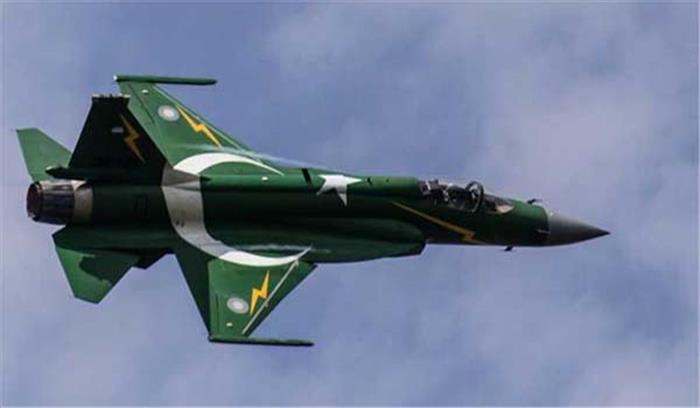 पाकिस्तानी लड़ाकू विमान पुंछ में एलओसी के नजदीक दिखा