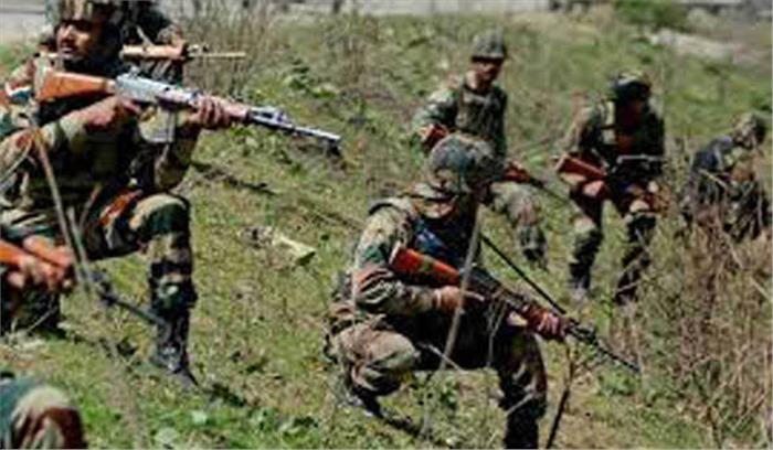 पाकिस्तान की तरफ से गोलीबारी में तीन जवान घायल