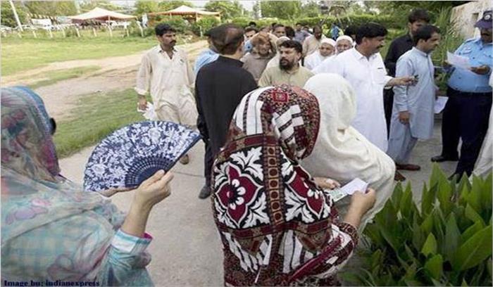  पाकिस्तान :नेशनल असेंबली के लिए मतदान जारी