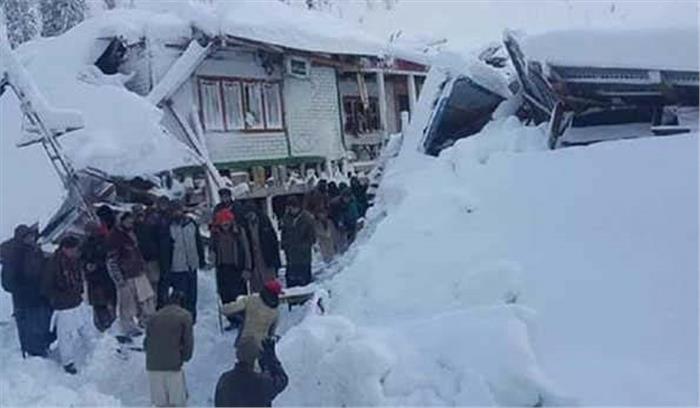 पीओके में हिमस्खलन में मरने वालों की संख्या 152 हुई