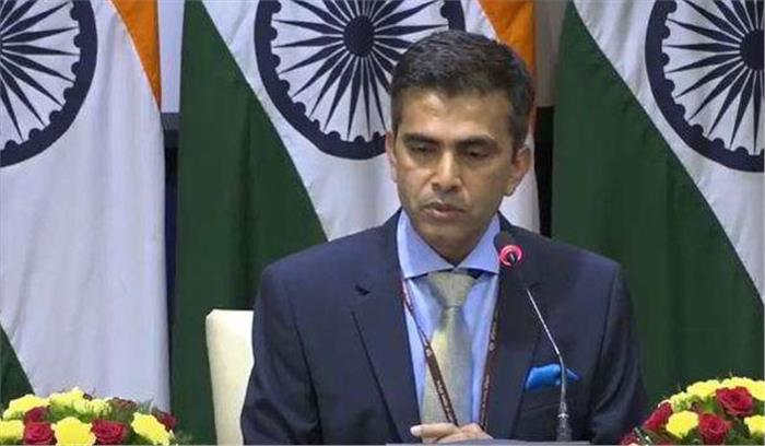 कुलभूषण जाधव के नए वीडियो में कोई विश्वसनीयता नहीं है: भारत कुलभूषण जाधव के नए वीडियो में कोई विश्वसनीयता नहीं है: भारत