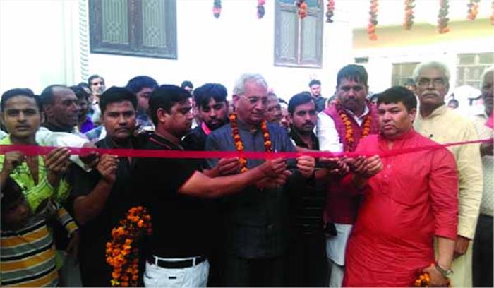 सपा कार्यालय का हुआ उद्घाटन