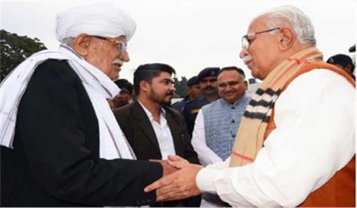 पूर्व और सेवारत रक्षाकर्मियों को खट्टर ने दिये बहुमंजिला फ्लैटों के आवंटन पत्र