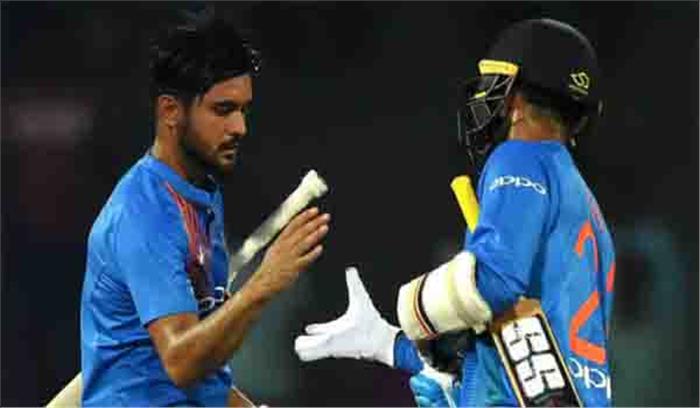 पांडे के पराक्रम से भारत ने श्रीलंका को 6 विकेट से हराया