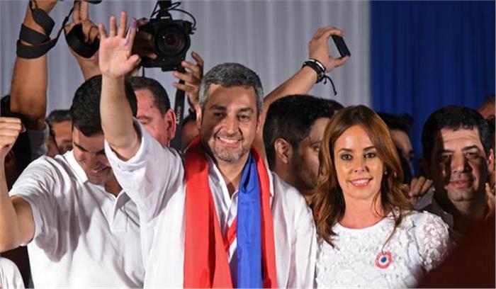 मारियो अब्दो बेनिटेज बने पराग्वे के नए राष्ट्रपति