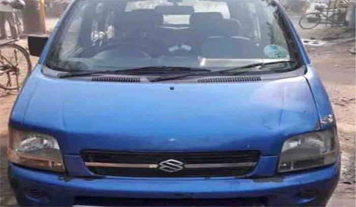 पार्किंग से दूर खड़ी थी बिना सुरक्षा उपकरण वाली केजरीवाल की वैगन आर कार