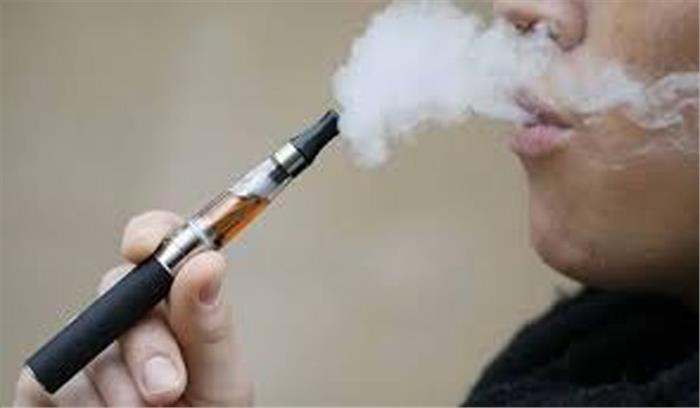 संसद ने ई-सिगरेट पर प्रतिबंध लगाने का विधेयक किया पारित