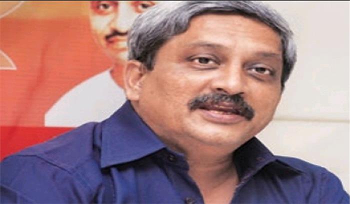 जीएसटी में लगातार सुधार हो रहा है : पर्रिकर​​​​​​​