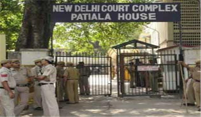 पटियाला हाऊस परिसर में 50 फुट ऊंचा तिरंगा फहराया गया