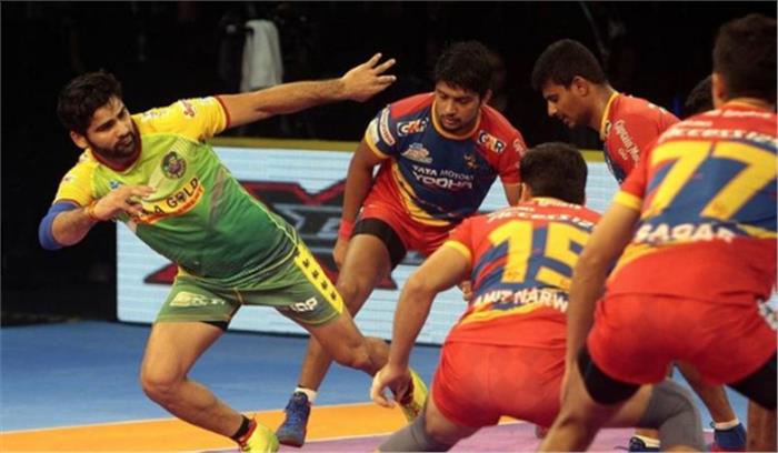 पटना की यूपी योद्धा पर रोमांचक जीत पटना की यूपी योद्धा पर रोमांचक जीत