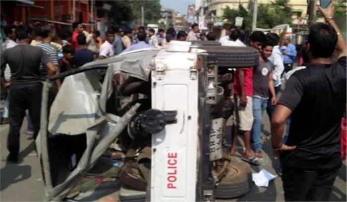 बिहार : महिला पुलिसकर्मी की मौत पर हंगामा बिहार : महिला पुलिसकर्मी की मौत पर हंगामा