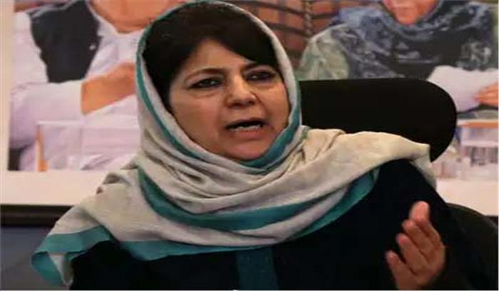 मुफ्ती का एयर इंडिया के जय हिंद बोलने के आदेश पर तंज, देशभक्ति के जोश ने गगन को भी नहीं छोड़ा