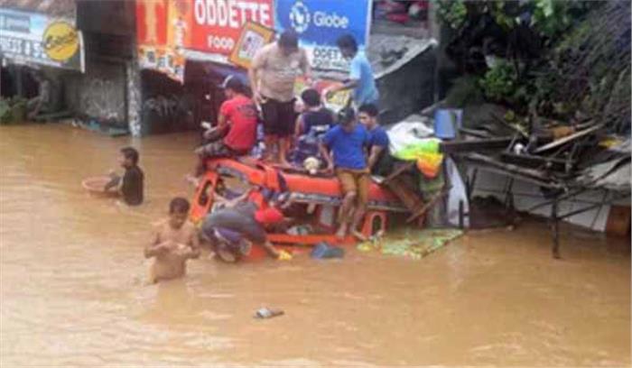 फिलीपीन्स में भूस्खलन के कारण 180 लोगों की मौत