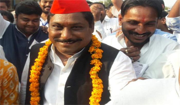 भाजपा को मिला झटका, फूलपुर लोकसभा सीट से सपा के नागेन्द्र प्रताप सिंह पटेल विजयी