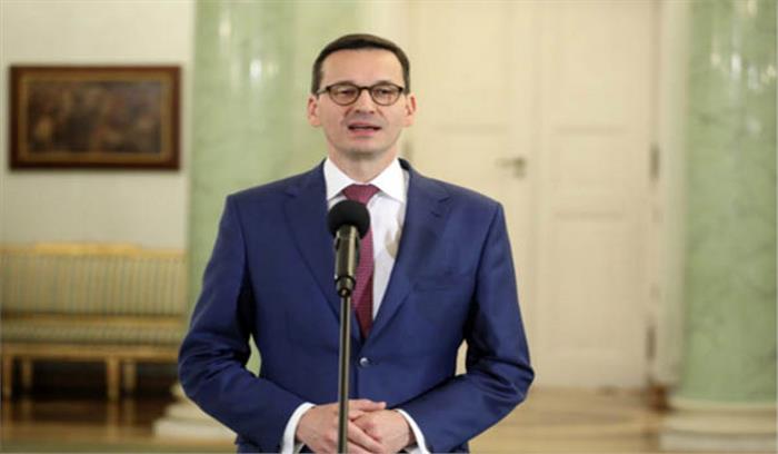 मैट्यूज मोराविएकी बने पोलैंड के नए प्रधानंमत्री