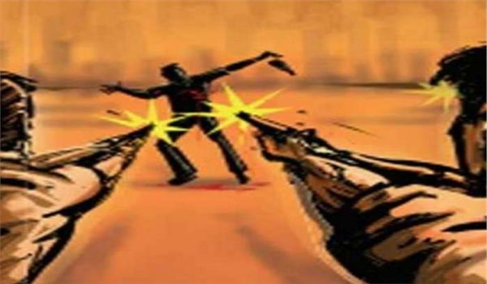 हापुड़ पुलिस मुठभेड़ के दौरान 50 हजार का इनामी ढेर