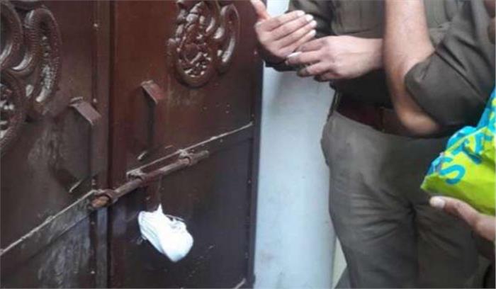 राजस्थान : पुलिस अधिकारी के आवास पर दबिश