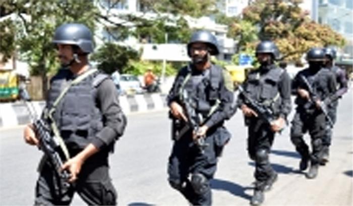 गणतंत्र दिवस के लिए बेंगलुरू में सुरक्षा इंतजाम पुख्ता किए गणतंत्र दिवस के लिए बेंगलुरू में सुरक्षा इंतजाम पुख्ता किए