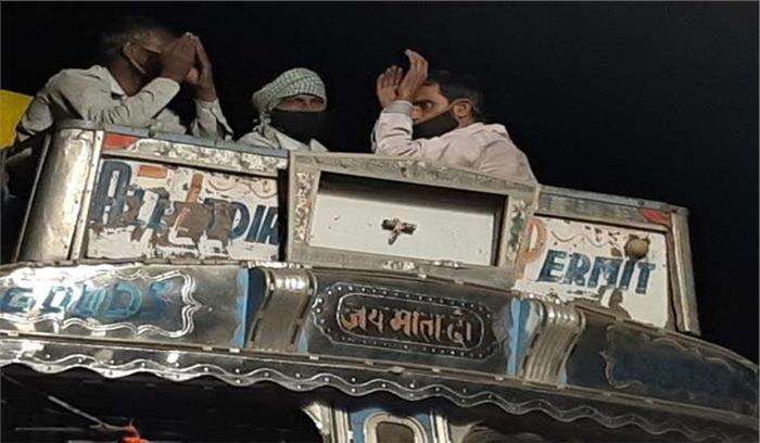 इंदौर के क्वारंटाइन सेंटर से भाग चार कोरोना पॉजिटिव मुरैना से गिरफ्तार