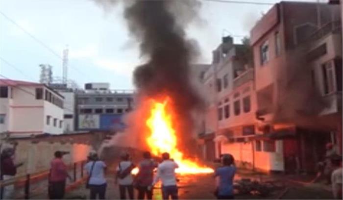 राजनीतिक हिंसा : त्रिपुरा में केंद्रीय बल, माकपा ने केंद्र से हस्तक्षेप की मांग की