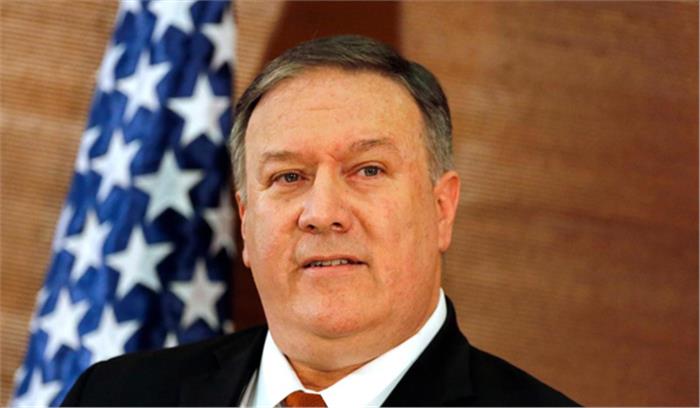 पोम्पियो तीन दिवसीय भारत यात्रा पर पहुंचे दिल्ली