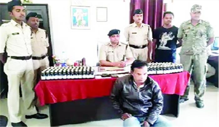 नशीली दवाओं सहित युवक गिरफ्तार