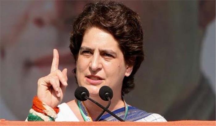 गरीबी पर सबसे बड़ा हमला होने वाला है : प्रियंका