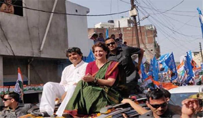 सत्ता की भूखी भाजपा की नीतियां गरीब एवं किसानों के खिलाफ : प्रियंका सत्ता की भूखी भाजपा की नीतियां गरीब एवं किसानों के खिलाफ : प्रियंका