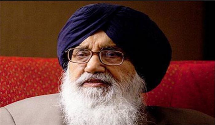 कांग्रेस सरकार की किसानों के लिये कुछ करने की नीयत नहीं: बादल