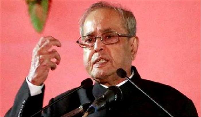 सदन की कार्यवाही में बाधा से विपक्ष को सरकार से अधिक नुकसान : प्रणव मुखर्जी​​​​​​​