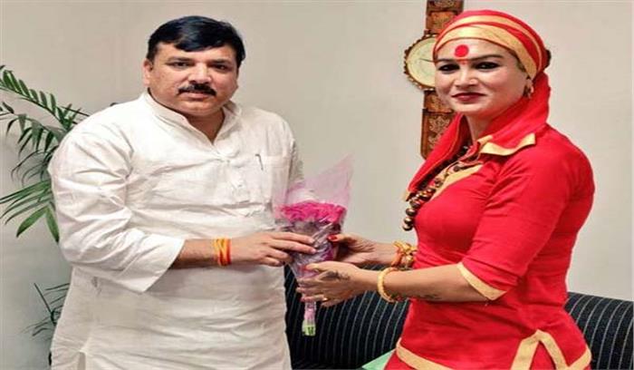 आप से किन्नर भवानी वाल्मीकि प्रयागराज से चुनावी मैदान में आप से किन्नर भवानी वाल्मीकि प्रयागराज से चुनावी मैदान में