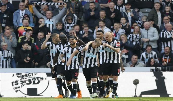 प्रीमियर लीग : न्यूकासल ने आर्सेनल को 2-1 से मात दी