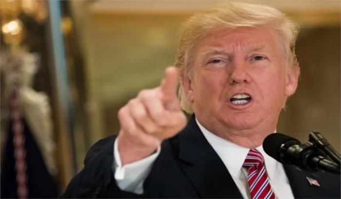 डोनाल्ड ट्रंप ने सीरिया पर सैन्य हमले के आदेश दिये